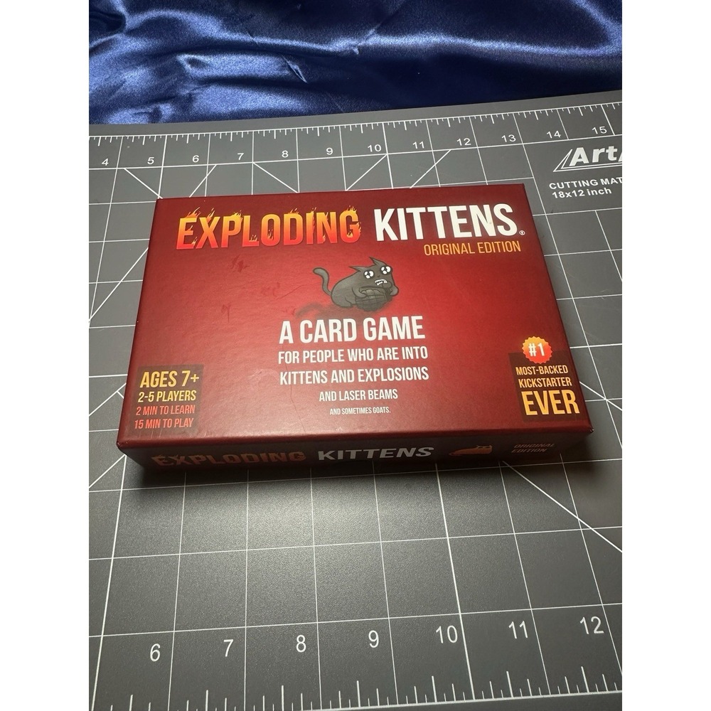 Exploding Kittens Card Game – Original Edition – Factory Sealed Cards